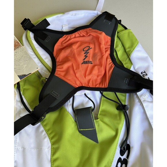 NWT ABS Snowmobile 22 Zip-off Bag For Base Unit Backpack White And Green - Picture 2 of 11